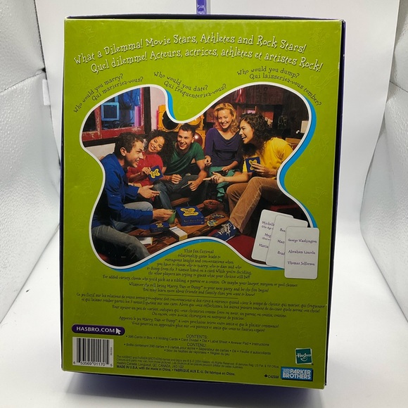 🥰4/$25 - Game - Marry, Date or Dump - Picture 3 of 6